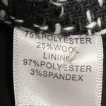 Gibson  Black and White Lined Wool Blend Checked Coat - Size XL - EUC Photo 6