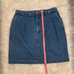 Eddie Bauer  vintage denim mini skirt 12 Photo 4
