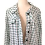 Isaac Mizrahi  True Denim Gingham Jean Jacket Soft Spruce Photo 2