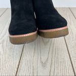 AQUA Women's Danna high Ankle Wedge Booties 10M Black Suede $158 Photo 6