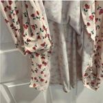 Alexia Admor Beige Floral V Neck Flutter Sleeve Midi Dress Photo 7