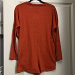 Urban Outfitters NWT Out From Under Terracota Waffle Weave Romper/Sleep Oversize Photo 5