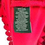 Ralph Lauren Lauren  size 12 sleeveless red dress overlay lined hidden rear‎ zip Photo 5