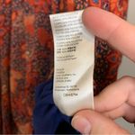 Free People  Floral Scarf Teegan Mini Dress V Neck Size L Photo 12