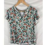 Liz Claiborne  Floral Print Blouse Size XL Photo 0