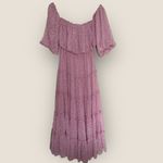 MISA Los Angeles Misa | Cassandra Off-Shoulder Tiered Maxi Dress | Size XS (Fits S) | NWT Photo 5