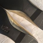 Vagabond  Gold Metallic Square Toe Leather
Ankle Flats/Shoes(Size 7) Photo 8