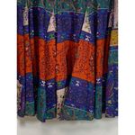 ETRO Milano Patch Quilt Skirt Blue Size 6 Photo 5