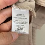 Z Supply  Quilted V Neck Weekender Oversized Sweatshirt in‎ Almond Size Medium Photo 10