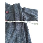 Vintage Sakowitz 70s 80s Gray Long Button Sweater Cardigan Coat Hig Sz L READ Size L Photo 9