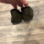 Esprit  Narissa Faux Suede Olive Green Flats Size 8.5 Photo 3