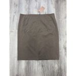 MM.LaFleur M.M.LaFleur‎ New York Pencil Skirt Womens Size +2 (22) Taupe Brown Career Office Photo 1