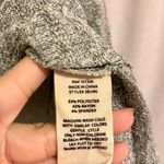 Soft Surroundings  grey style 2EU96 ribbed knit asymmetrical hem swing top Photo 4