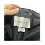 David's Bridal Bridesmaid Prom Dress Gown Sz 4 Black Strapless Satin A-line Photo 5