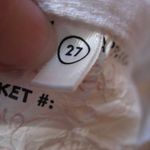 GRLFRND  SAMPLE Marjan Distressed Bermuda Denim Jean Shorts Photo 10