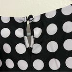 J.Crew  Black and white polka dot boxy fit short sleeve blouse, size XXS Photo 3
