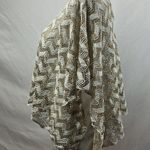 NWT NY&Co knit poncho one size Tan Size undefined Photo 2