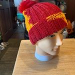 Hand knitted, Iowa State, stocking cap.​​ Photo 1