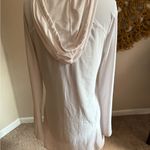 Athleta White Long Sleeve Wrap Sweatshirt Photo 2
