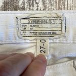 Current/Elliott 27 // Current Elliot The Cropped Straight Sugar With Released Hem Jeans Photo 5