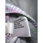 Lady Hagen  Shorts Size 14 Plaid Mid Rise 10" Inseam Golf Light Purple & Green Photo 10