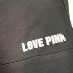 PINK - Victoria's Secret PINK By VS Black & Orange Striped Yoga Leggings Woman Sz S Photo 5