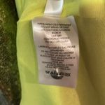 Anthropologie Chartreuse Lisabette Sequin Wrap Mini Dress, NWT Photo 10