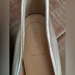 J.Crew  Metallic Silver Ballet Flats Photo 4
