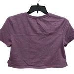 Tobi Women’s Medium # 05 Purple Crop Top Crewneck Short Sleeve Tee Photo 3