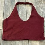 Brandy Melville  Red  Crop halter tank Photo 0