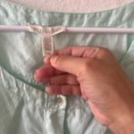 Eileen Fisher NEW  100% Organic Linen‎ Dress Aurora Button Front Pockets Sz  L Photo 4