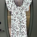 Ultra Flirt  adorable mint green with butterfly print dress, 1X Photo 4
