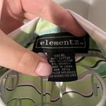 Elementz Women’s  XL cotton Vintage Stripe Button Down Top Pastel Photo 1