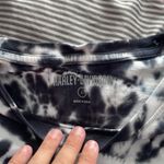 Harley Davidson  tshirt black/white tie dye large Photo 1