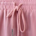 Kittenish New  “ Eye Candy Pink” Elastic Tie Waist Fashion Pants S Photo 2