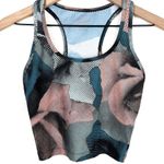 Calvin Klein  Performance Flower Power Crop Top Printed Racerback Wicking Tank Photo 2