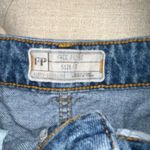 Free People Embellished Denim Skirt Blue Size 2 Photo 3