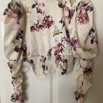 Milk and Honey Floral Puff Sleeve Blouse  Photo 2