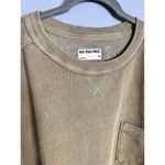 Free People NEW  We The Free Wallace Pullover‎ Crewneck Sweatshirt Safari Medium Photo 4