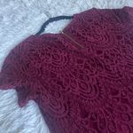 Maroon Dress Red Photo 4