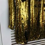 Alexis Glam Clothing by  Pierre Gold Sequin dress Photo 4