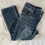 American Eagle Tomgirl Dark Wash Jeans Size 8 Short Photo 0