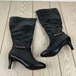 Karen Scott Hanna Chain Dress Boots 8M/WC Black $80 Photo 0