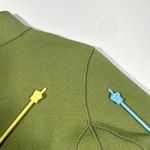 Eileen Fisher Merino Wool Blazer Style Jacket Womens Small Green Photo 4