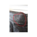 Vakko Vintage Black Genuine Leather Skirt Women's 12 Lined Neiman Marcus Photo 5