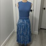 Current Air  Madelyn Combo Dress Blue Photo 2