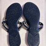 Jack Rogers  Sandals Flip Flops
Navy Thong Jelly Rubber size 8 Photo 2