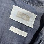 Grayson The Changemaker Shirt Dress Chambray Lyocell in Liquid Denim Size 3/M Blue Size M Photo 12
