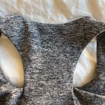Beyond Yoga Spacedye Bases Covered maternity tank top gray heather ruched sides Size L Photo 4