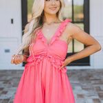 These Three Boutique Ruffled Romper Photo 0